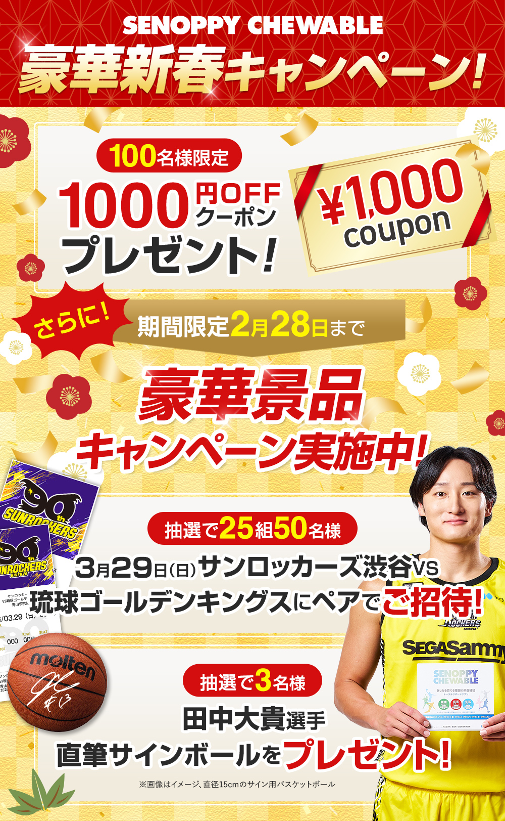 田中大貴選手も応援！セノッピーチュアブル-[公式・ソダツドットショップ]